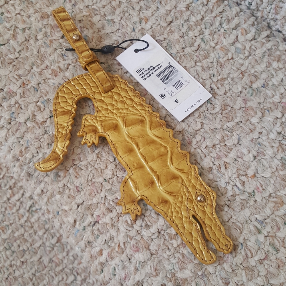 Brahmin luggage tag